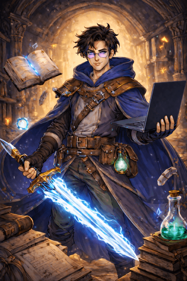 Portrait of Odin Warrior, The Odin Project developer